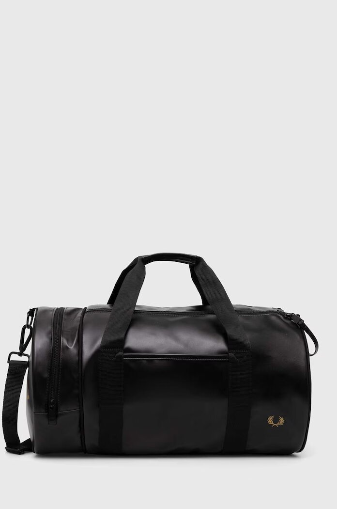 Fred Perry Чанта Tonal Classic Barrel Bag в черно L7260.774