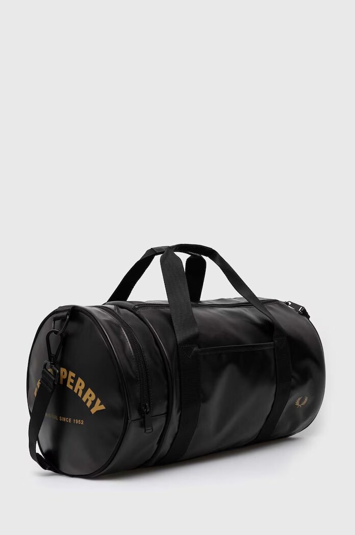 Fred Perry Чанта Tonal Classic Barrel Bag в черно L7260.774