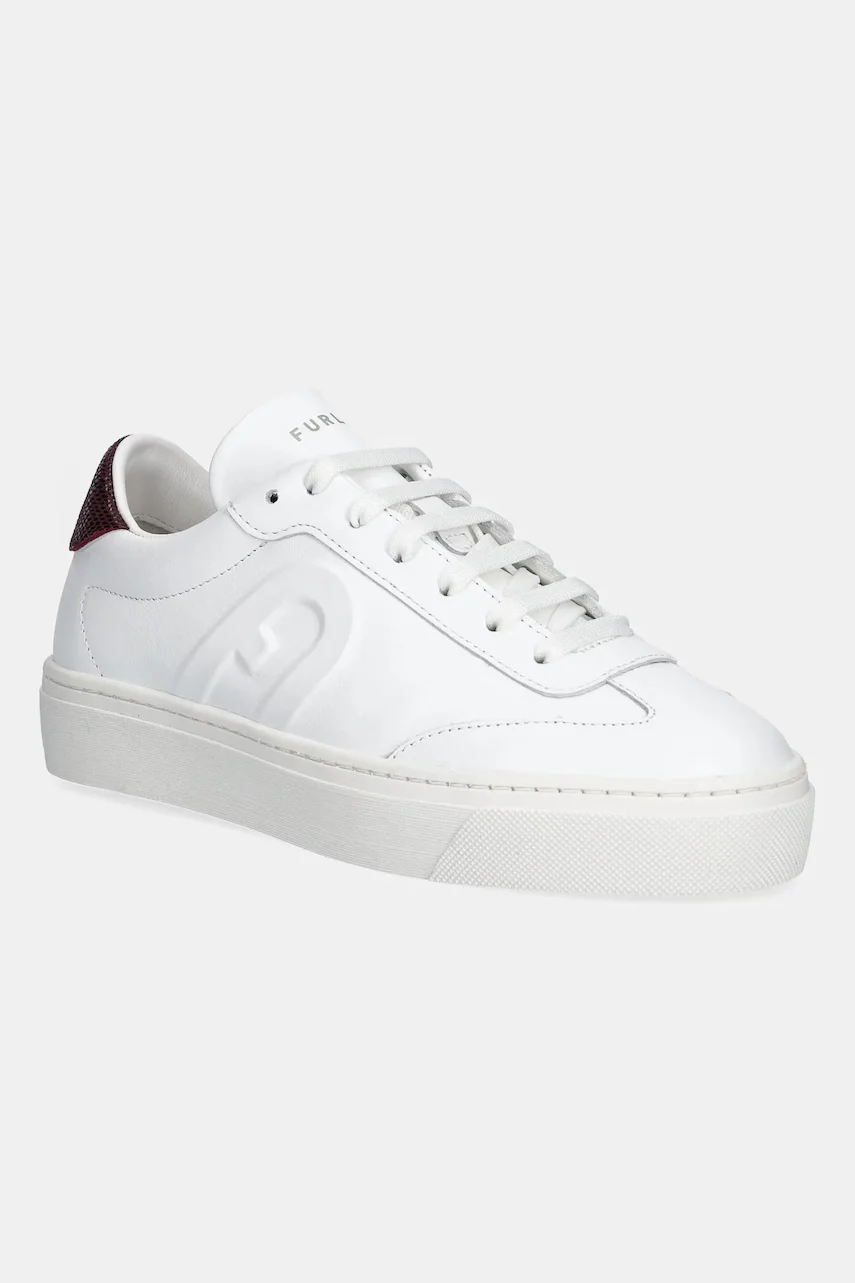 Furla Кожени маратонки Enjoy Lace-Up Sneaker