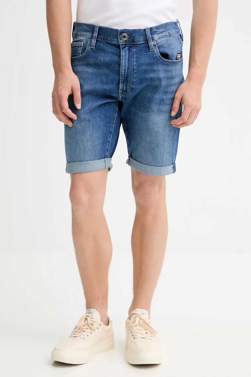 G-Star Дънков къс панталон 3301 Slim Short