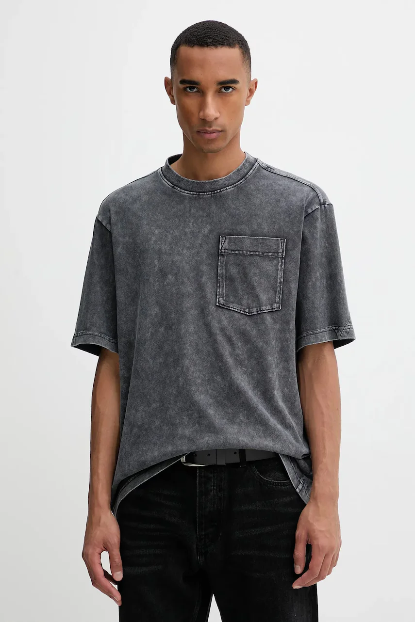 G-Star Памучна тениска Washed pocket