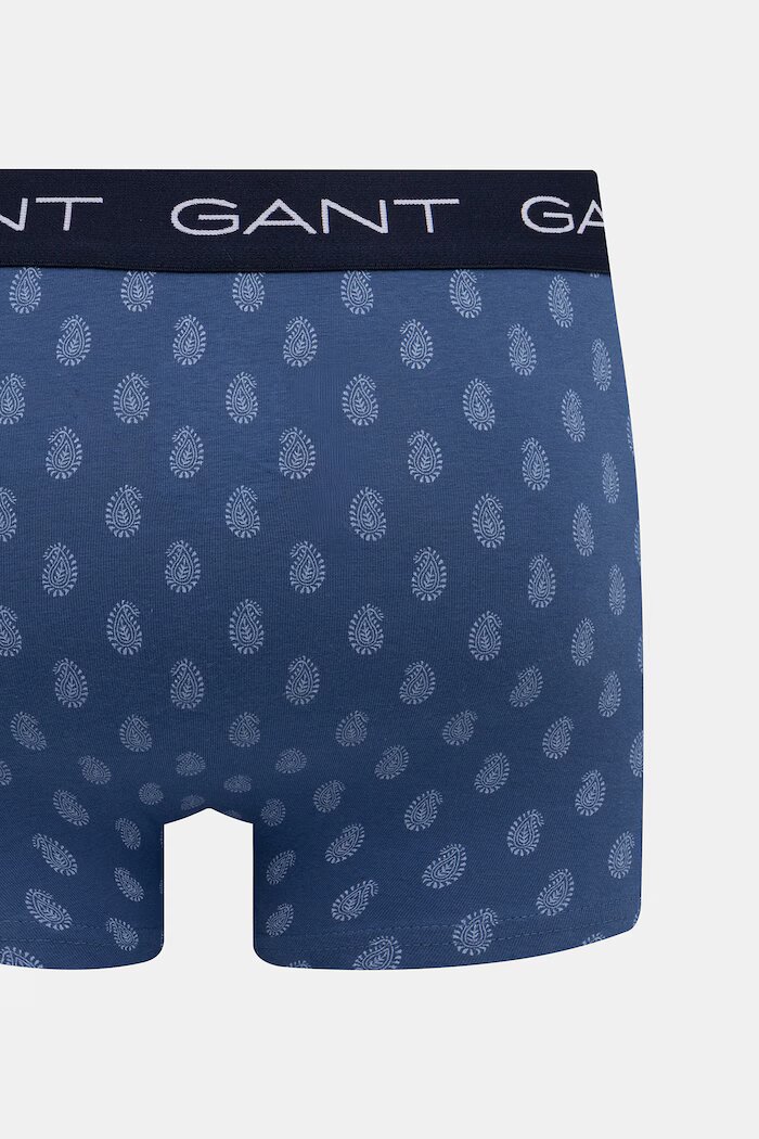 Gant боксерки мъжки с памук 3 броя сини 902613013
