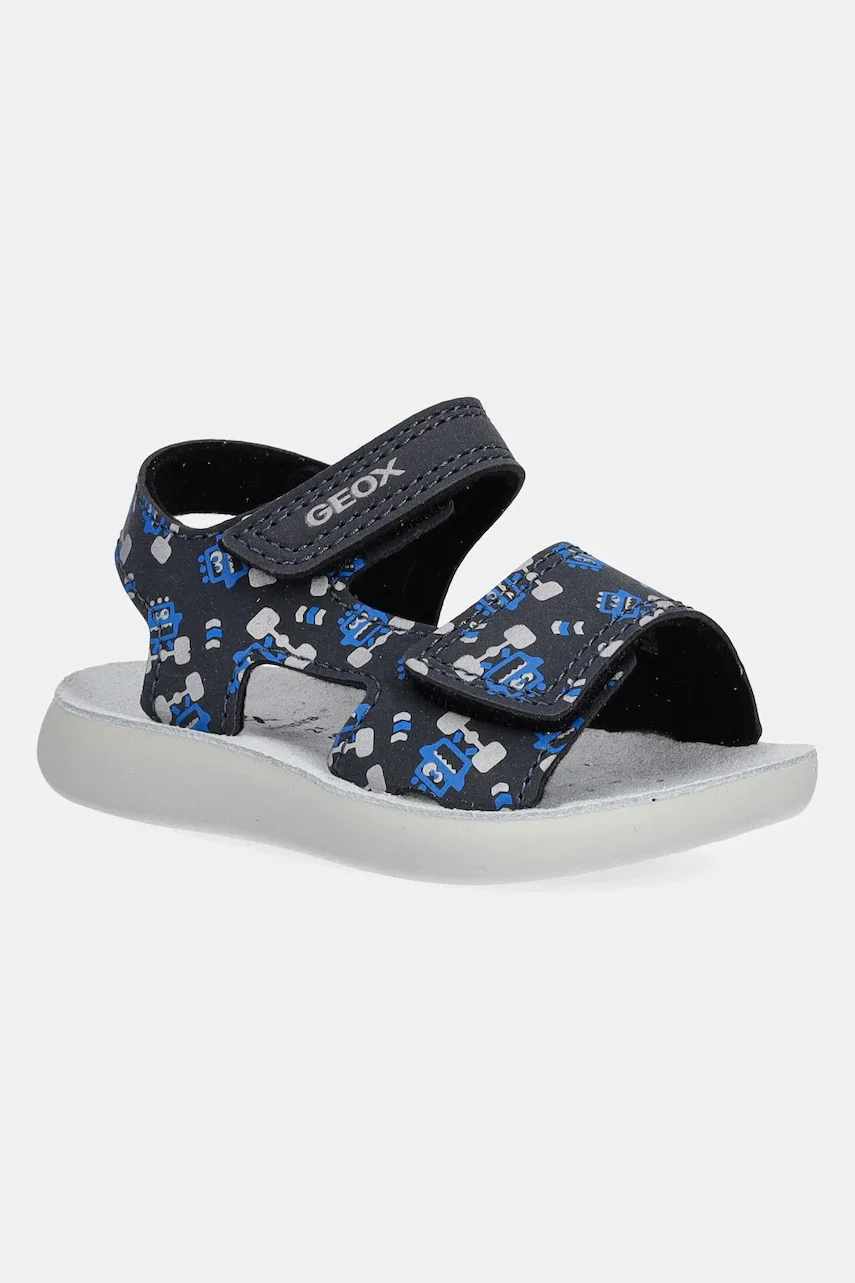 Geox Детски сандали от кожа SANDAL LIGHTFLOPPY