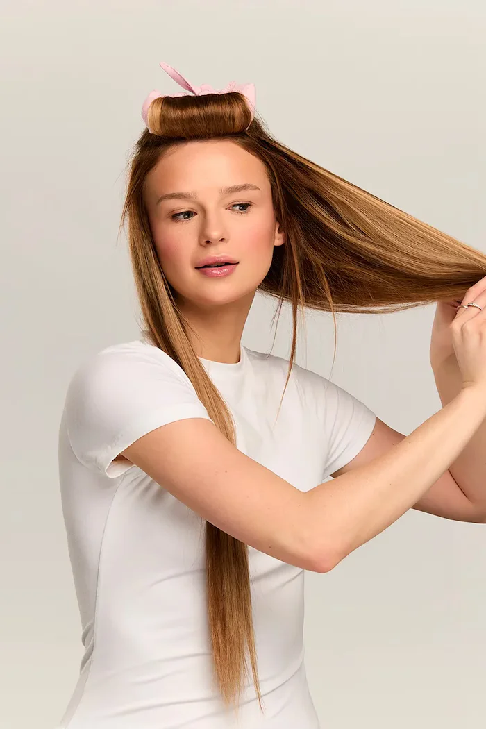 Glov Комплект за стилизиране на коса CoolCurl Overnight Blowout в черно
