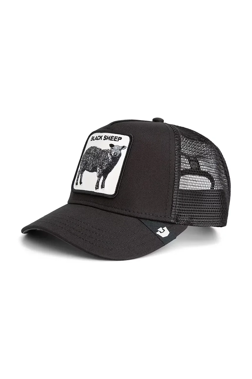Goorin Bros Шапка с козирка и добавен памук Black Sheep Trucker