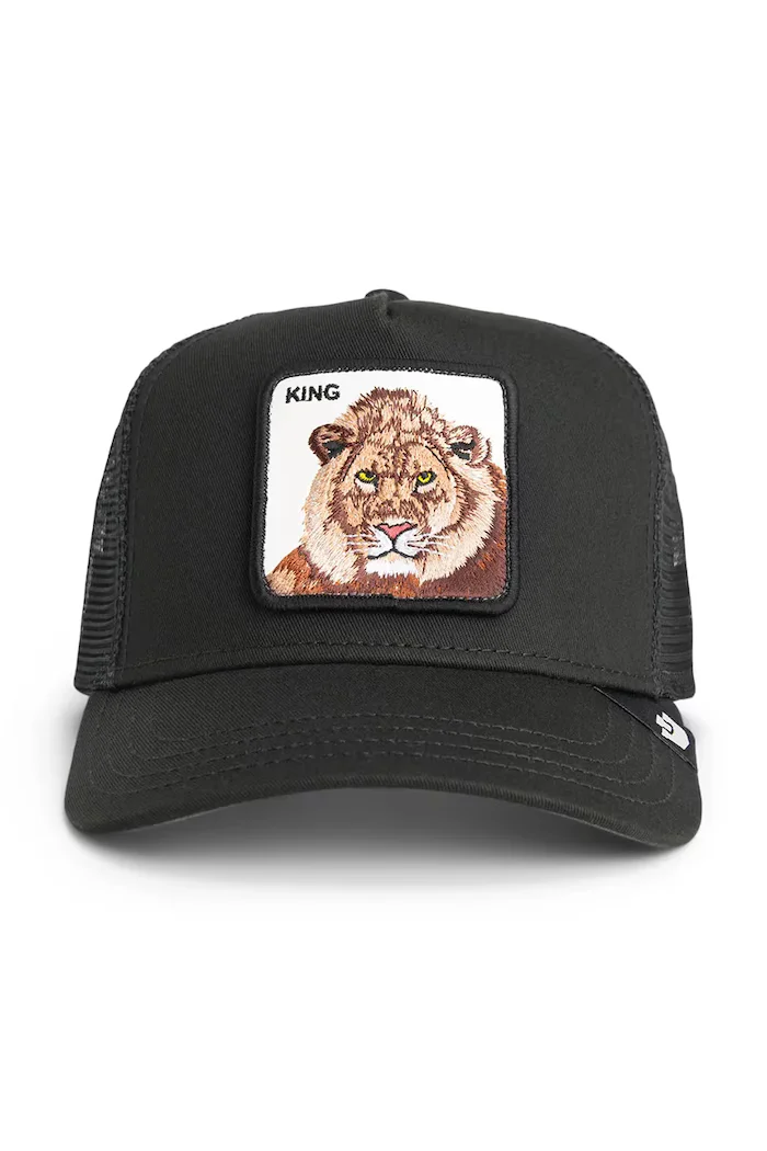 Goorin Bros шапка с козирка King Trucker черна 101-2459