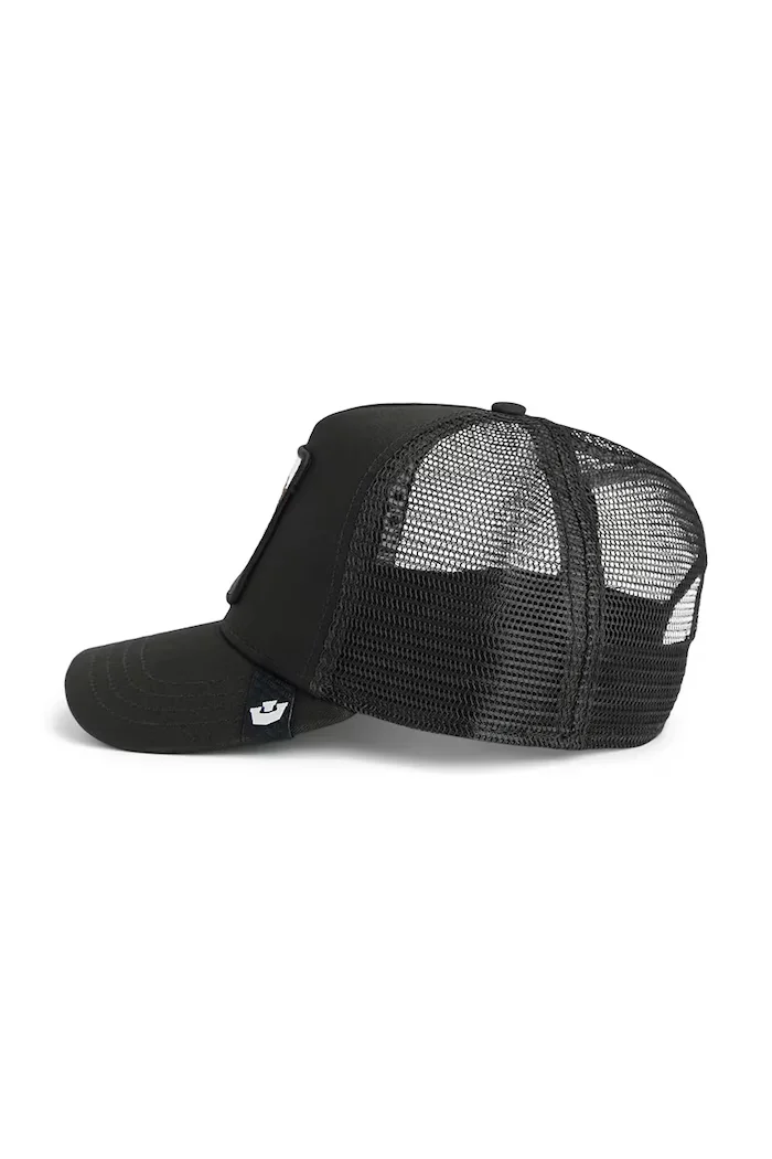Goorin Bros шапка с козирка King Trucker черна 101-2459