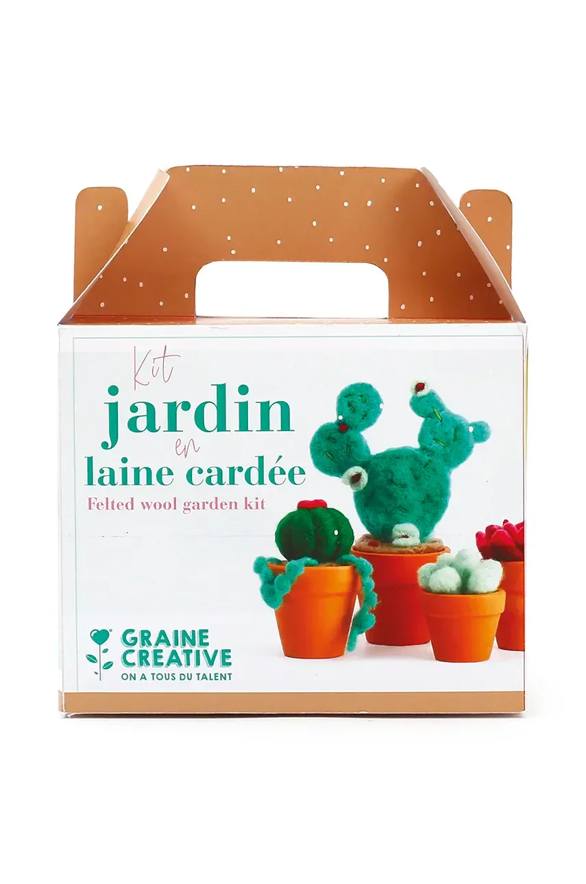 Graine Creative Комплект diy играчка от вълна Laine Cardee Jardin