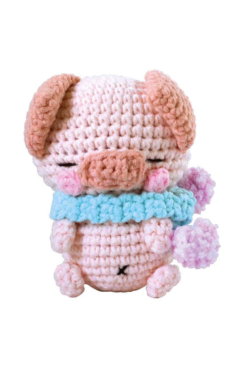 Graine Creative Комплект за плетене на една кука Kit Minigurami Cochon Poco
