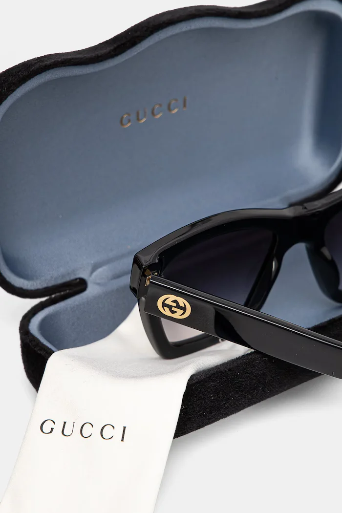 Gucci слънчеви очила черни GG1714S