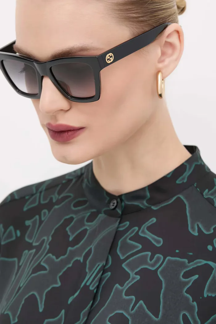 Gucci слънчеви очила черни GG1714S