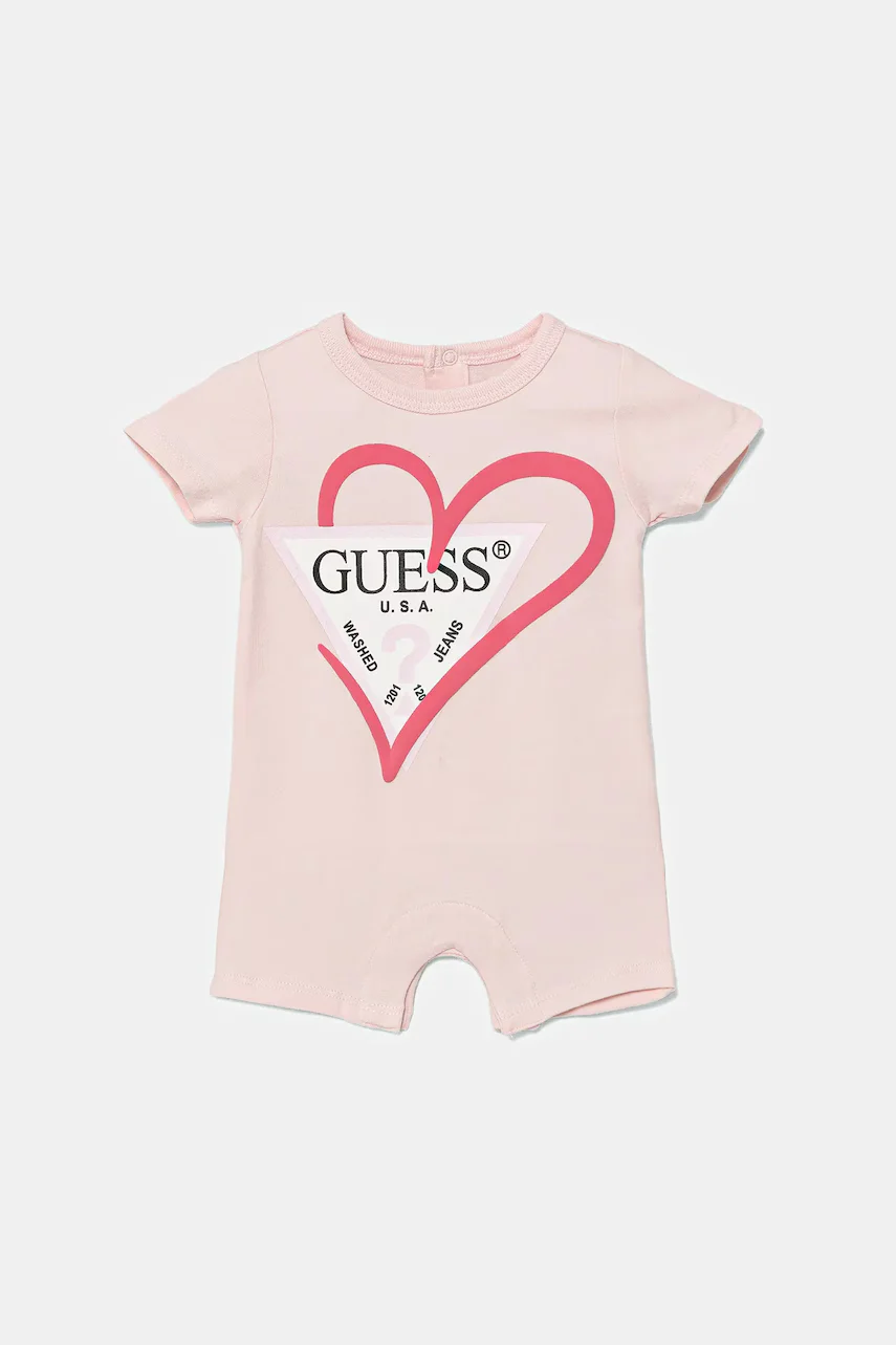 Guess Бебешки къс гащеризон