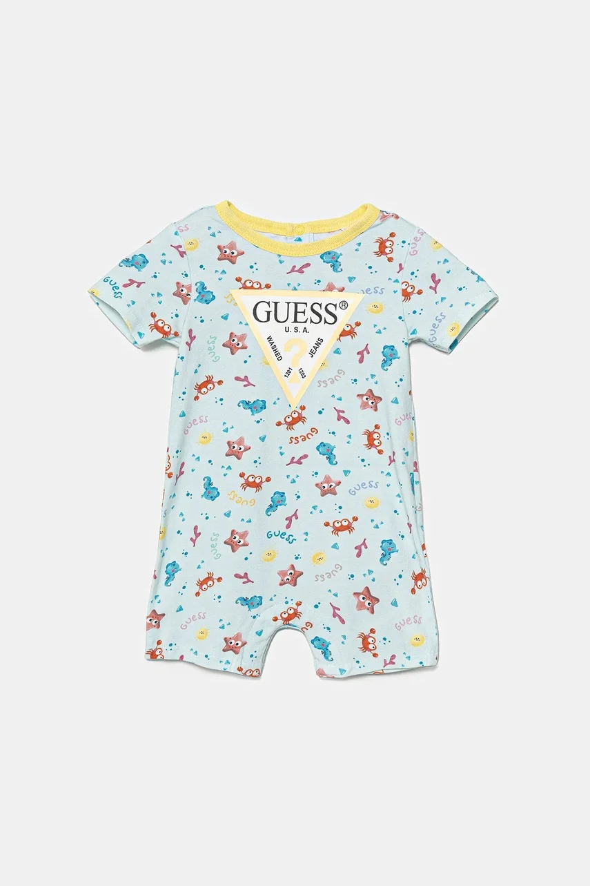 Guess Бебешки къс гащеризон