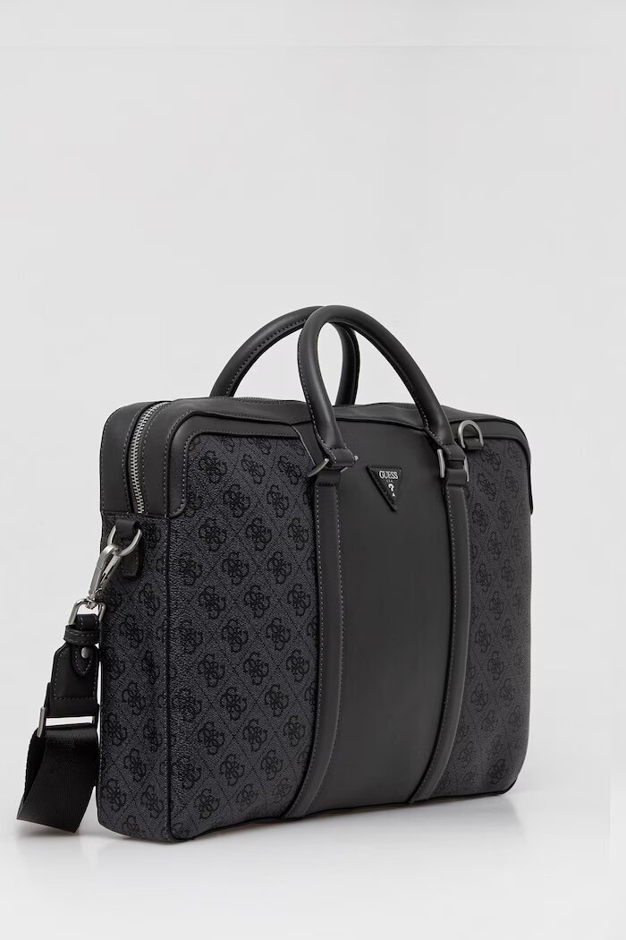 Guess чанта за лаптоп мъжка MILANO сива HMMILL P6269