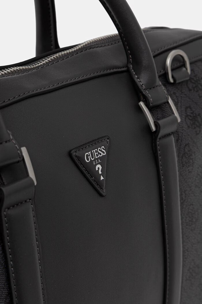 Guess чанта за лаптоп мъжка MILANO сива HMMILL P6269