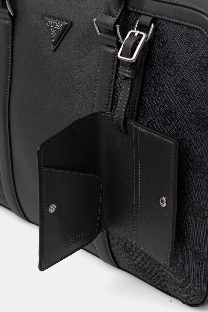 Guess чанта за лаптоп мъжка MILANO сива HMMILL P6269