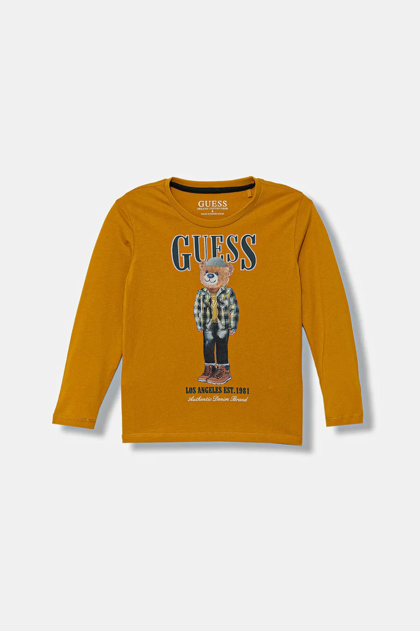 Guess Детска блуза с дълги ръкави
