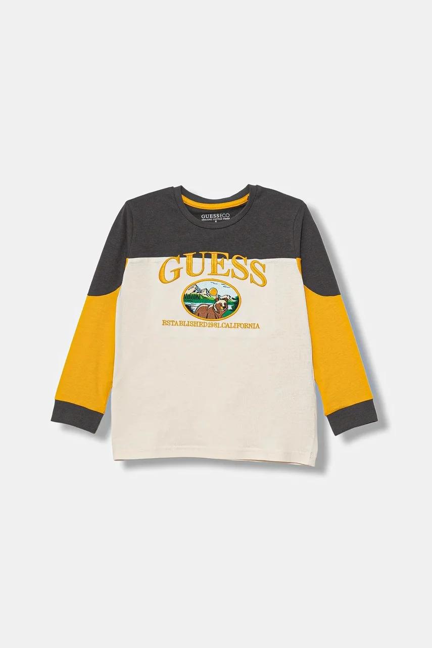 Guess Детска блуза с дълги ръкави