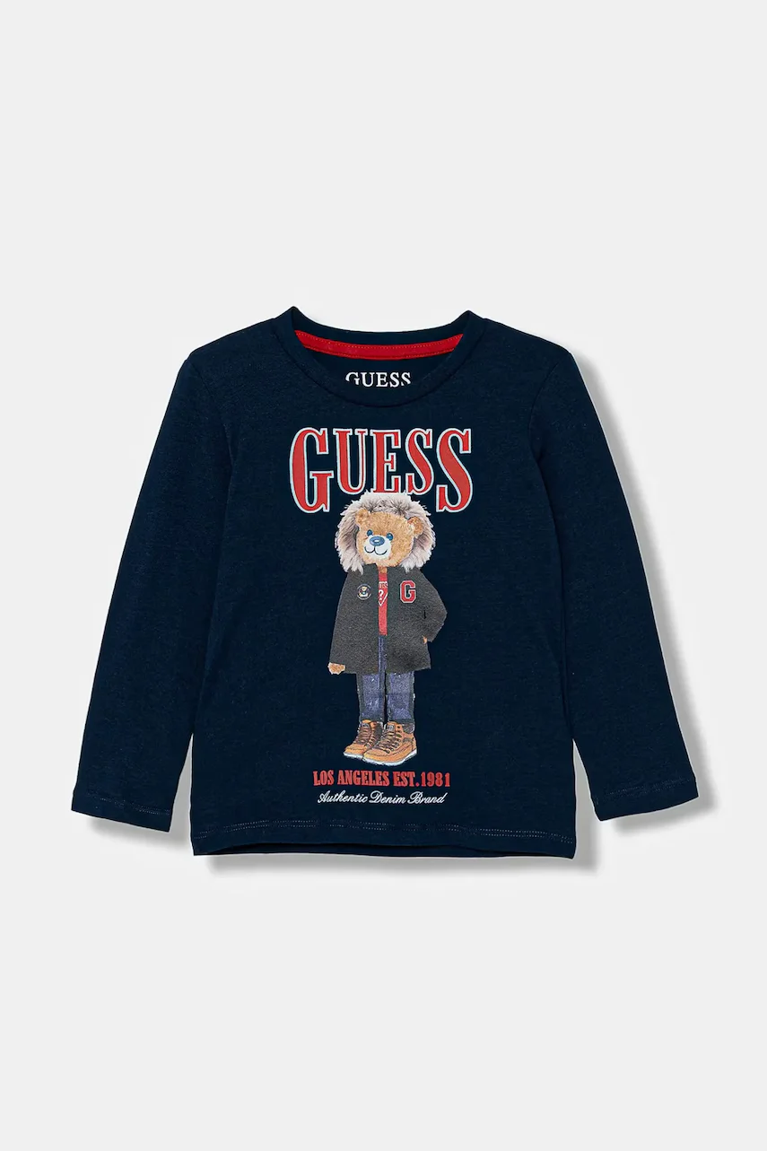 Guess Детска блуза с дълги ръкави