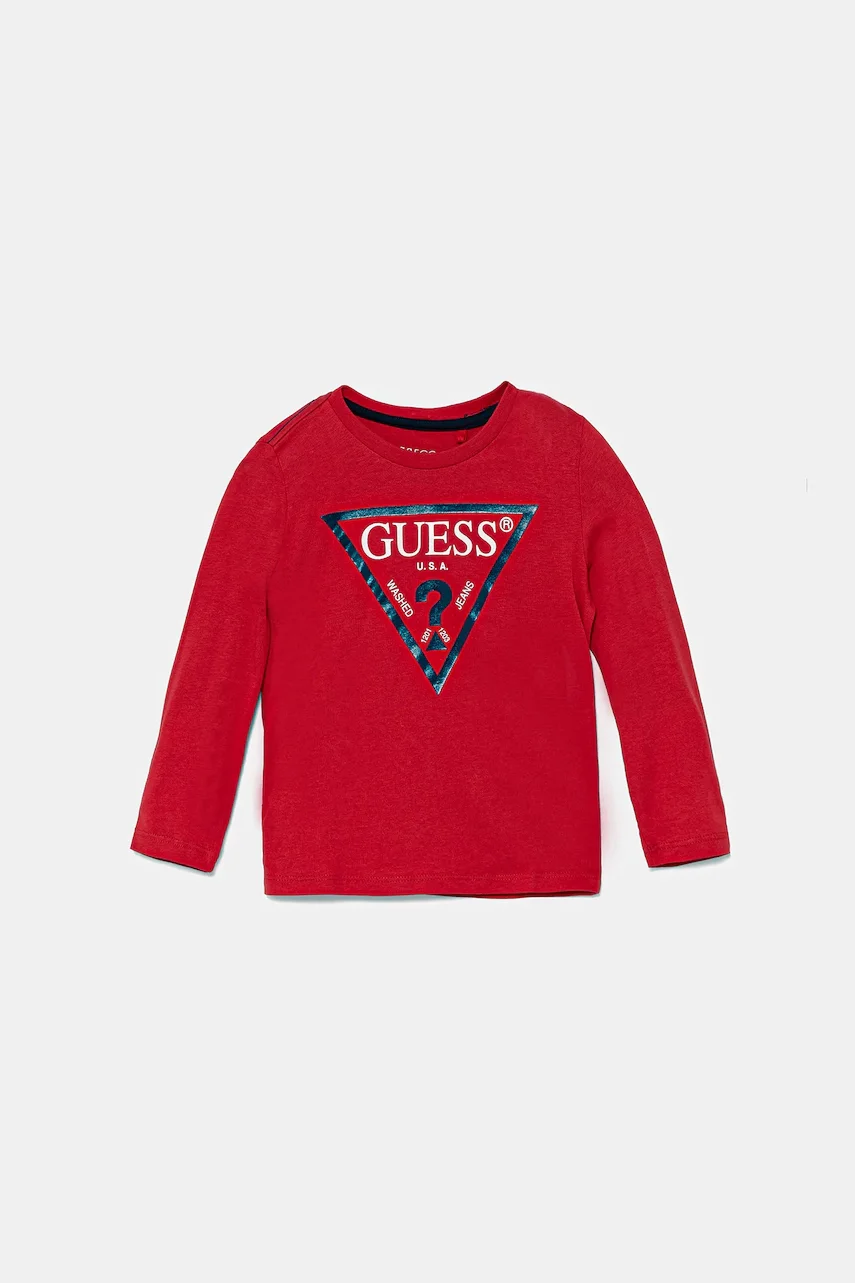 Guess Детска блуза с дълги ръкави