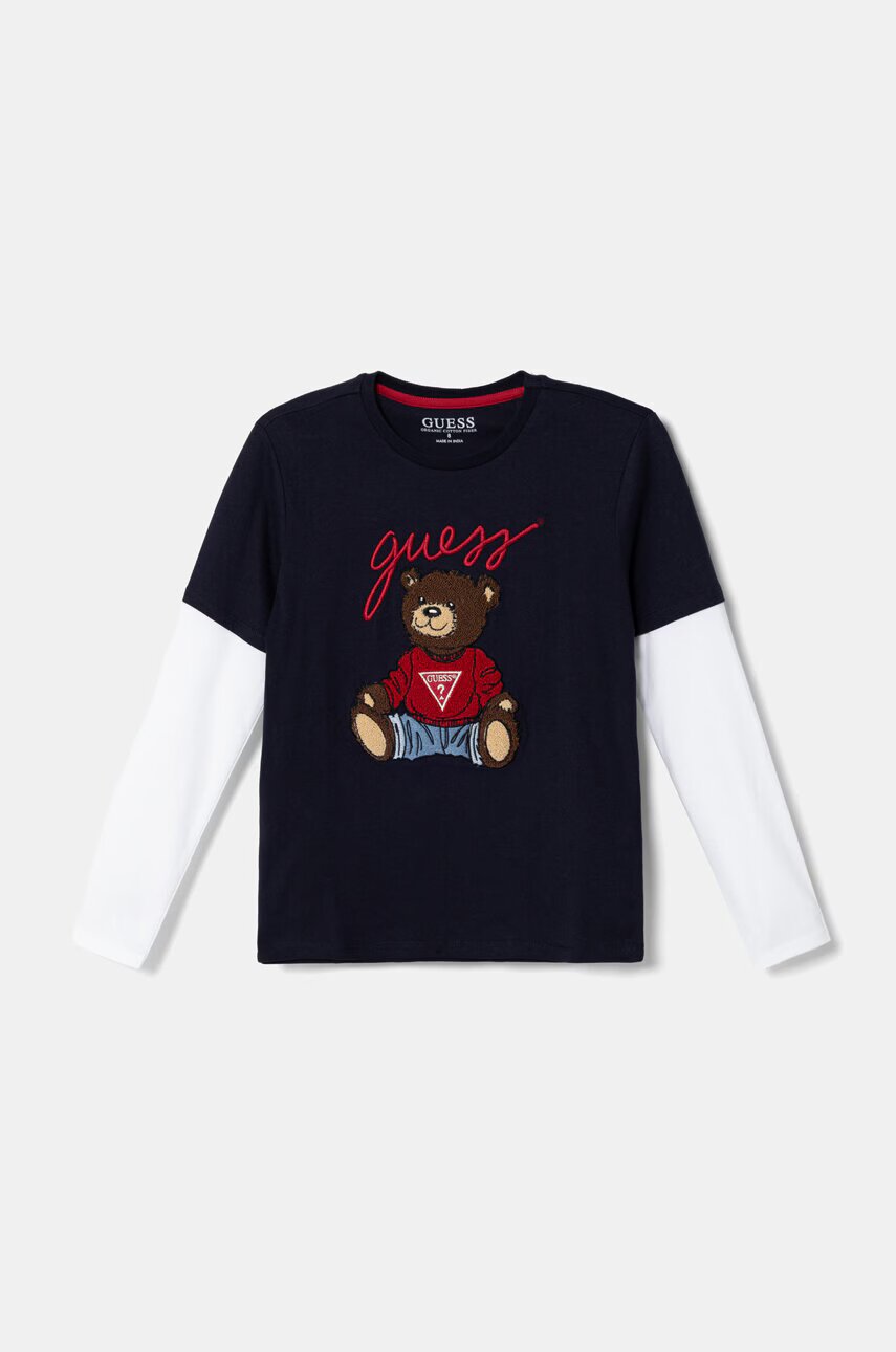 Guess Детска блуза с дълги ръкави