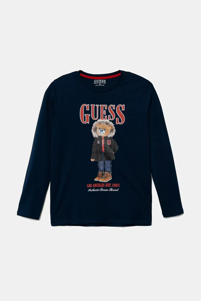Guess Детска блуза с дълги ръкави