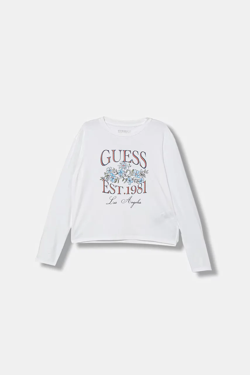 Guess Детска блуза с дълги ръкави