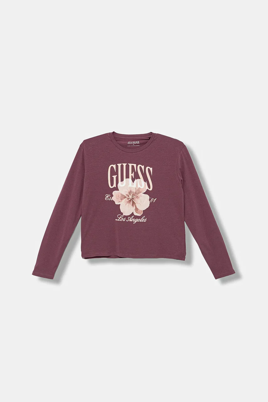 Guess Детска блуза с дълги ръкави