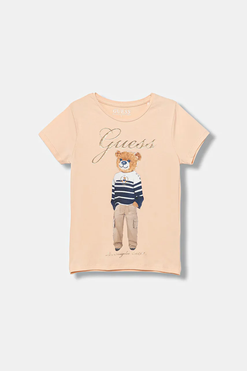 Guess Детска памучна тениска