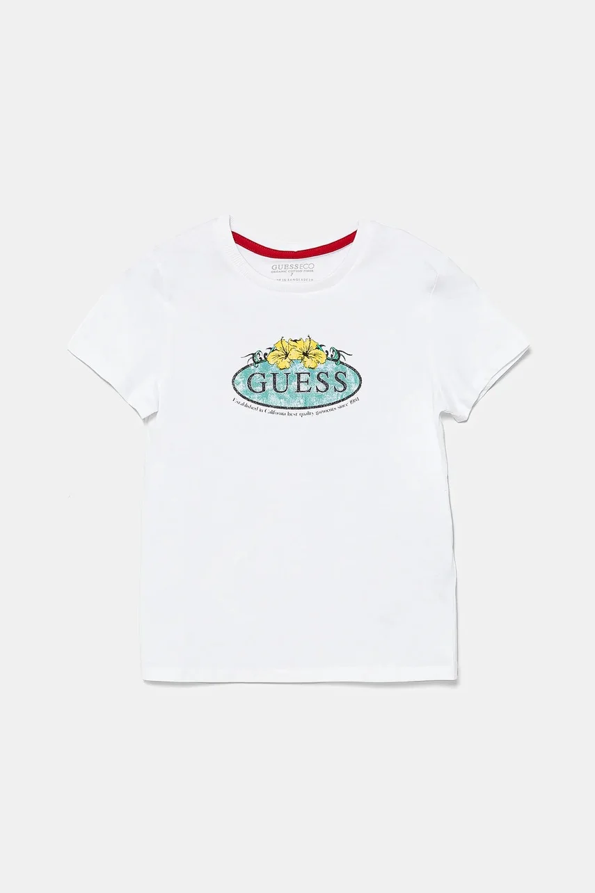 Guess Детска памучна тениска