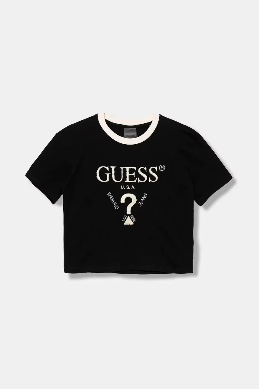 Guess Детска памучна тениска