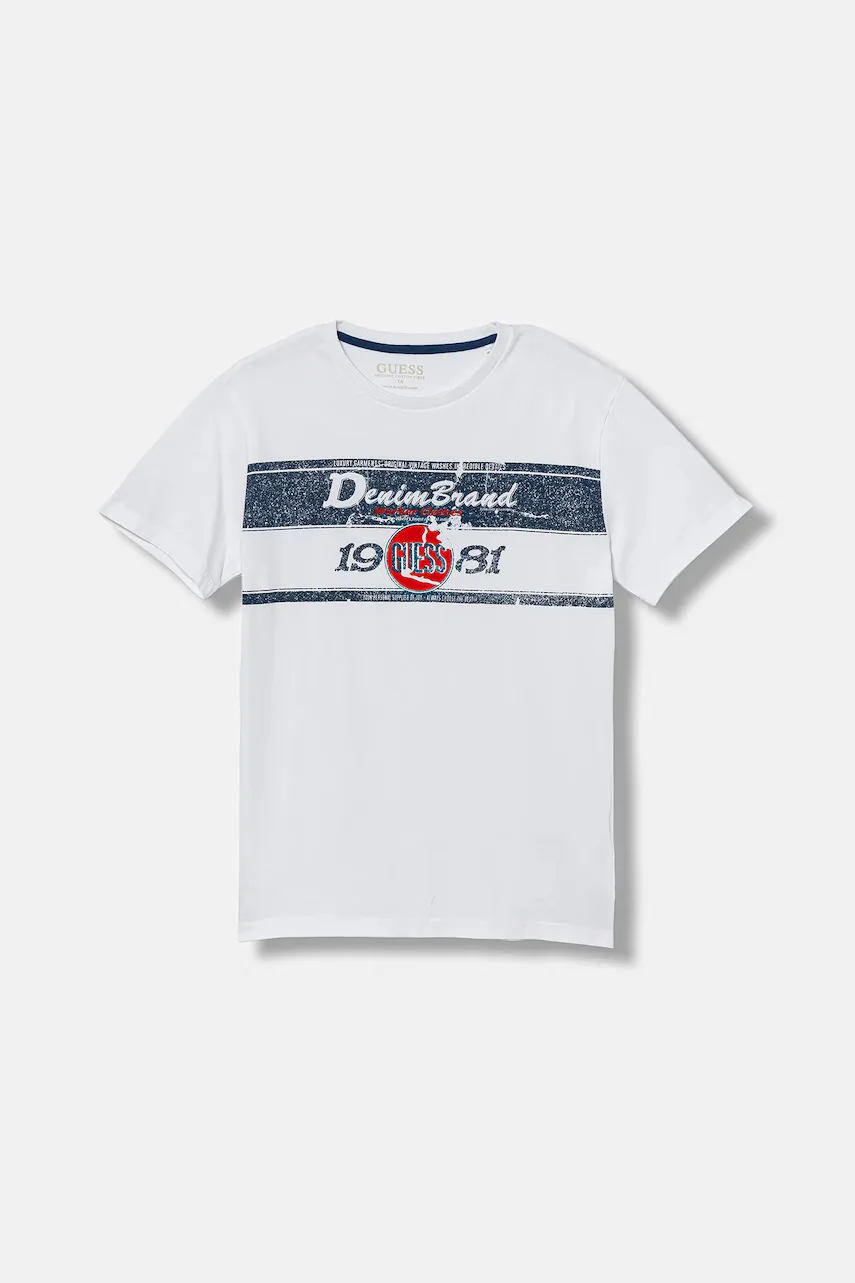 Guess Детска памучна тениска