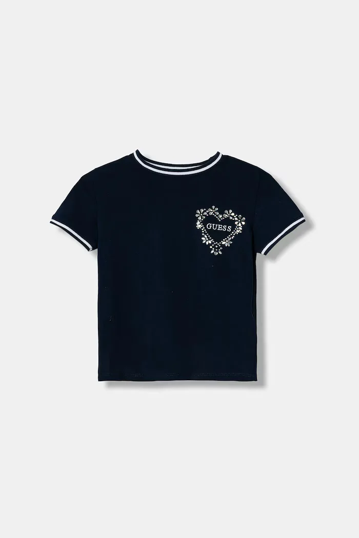 Guess Детска тениска в тъмносиньо J6RI26 K6YW4