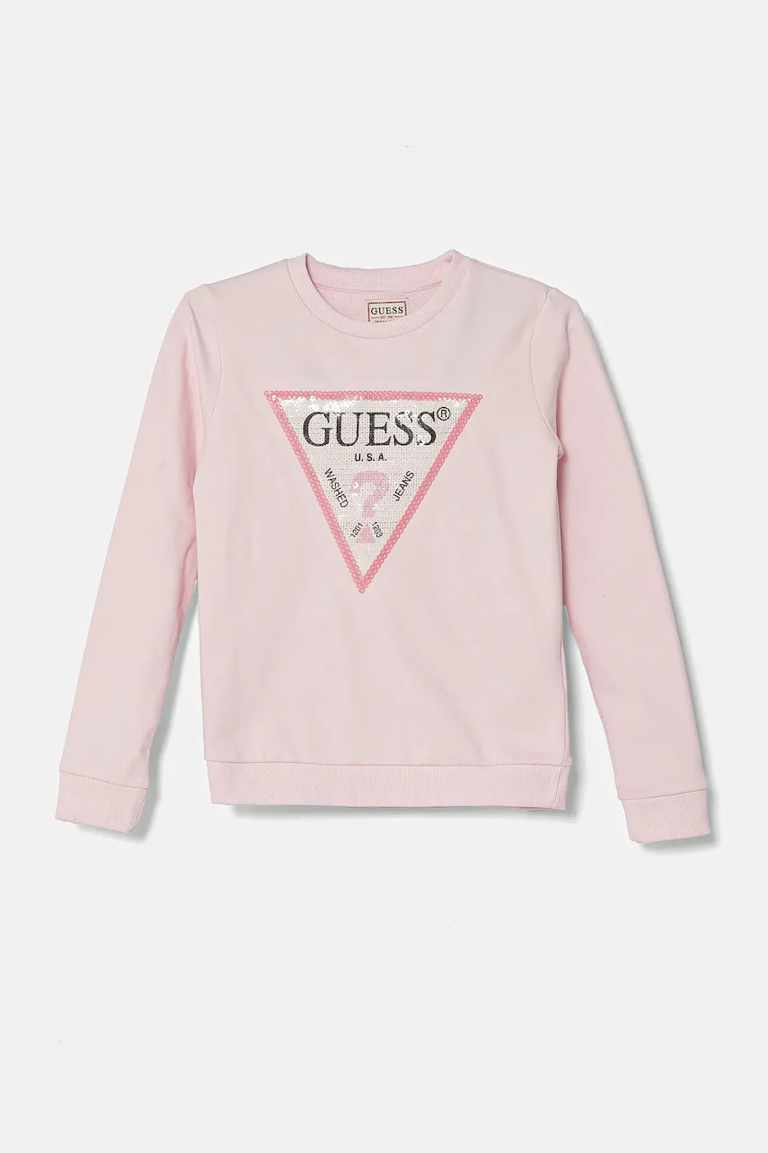 Guess Детски памучен суичър