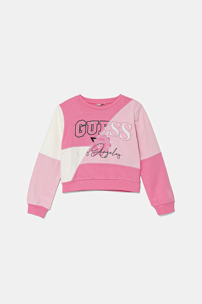 Guess Детски памучен суичър