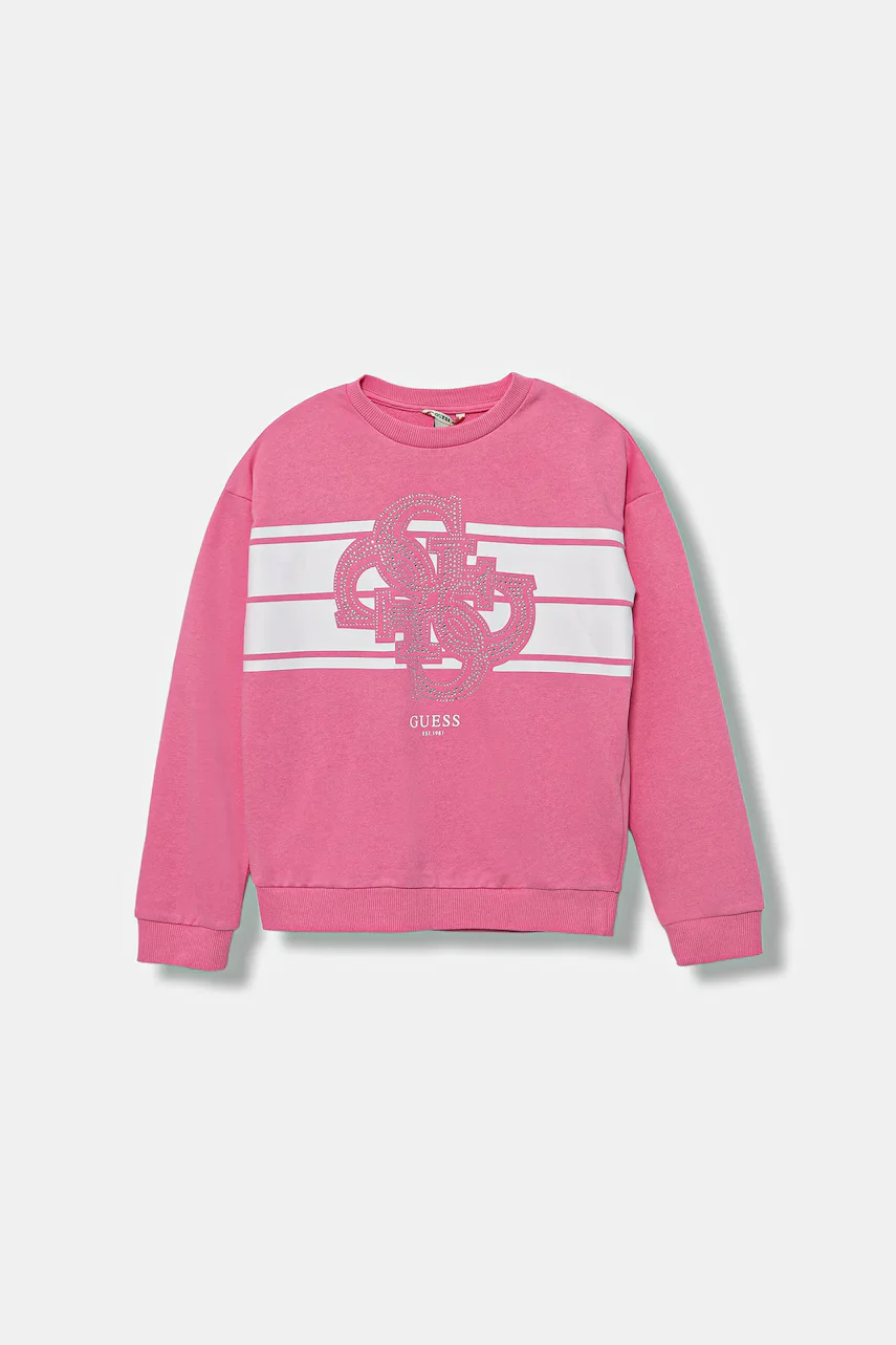 Guess Детски памучен суичър
