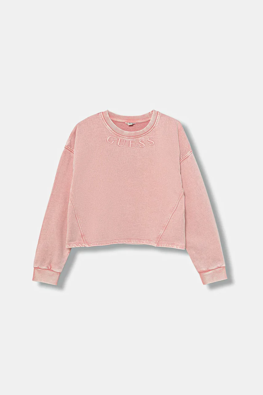Guess Детски памучен суичър