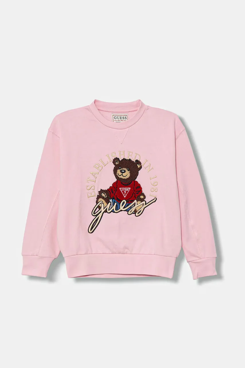 Guess Детски памучен суичър