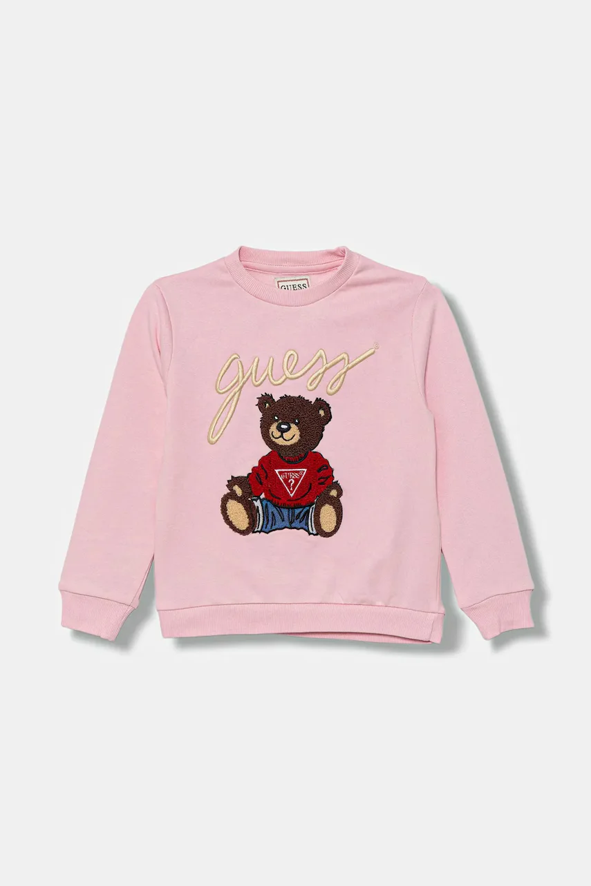 Guess Детски памучен суичър