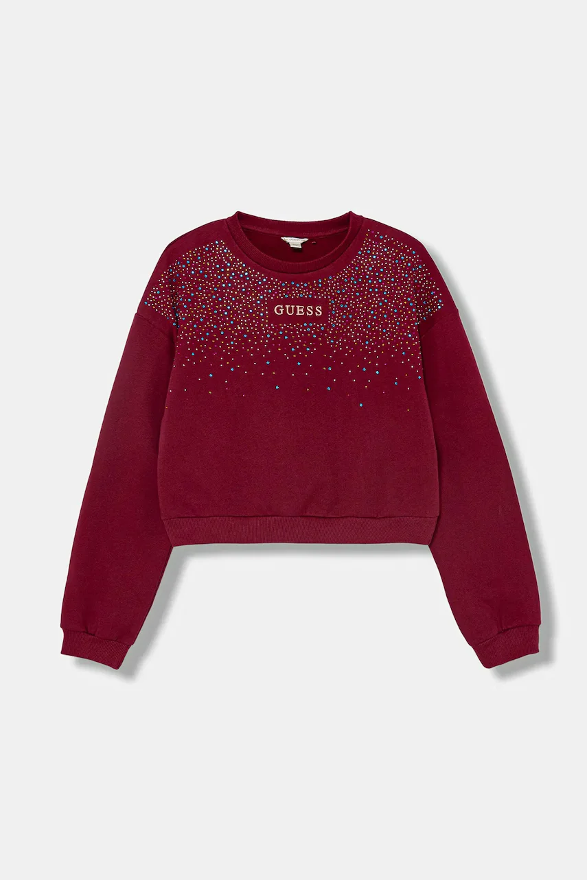 Guess Детски памучен суичър