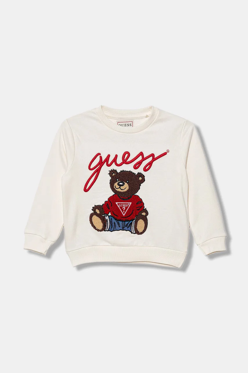 Guess Детски памучен суичър