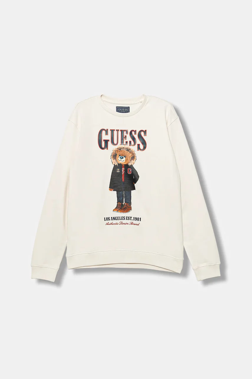 Guess Детски памучен суичър