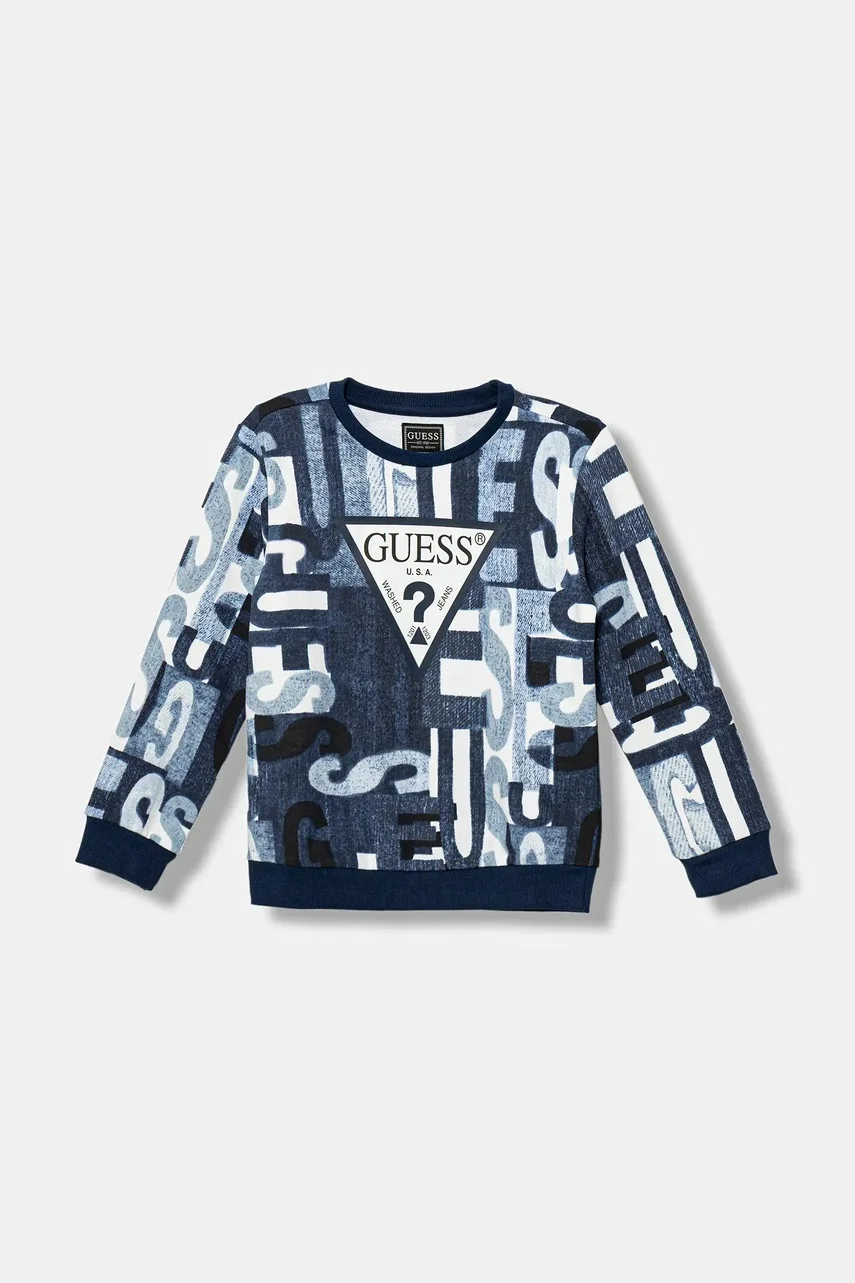 Guess Детски памучен суичър
