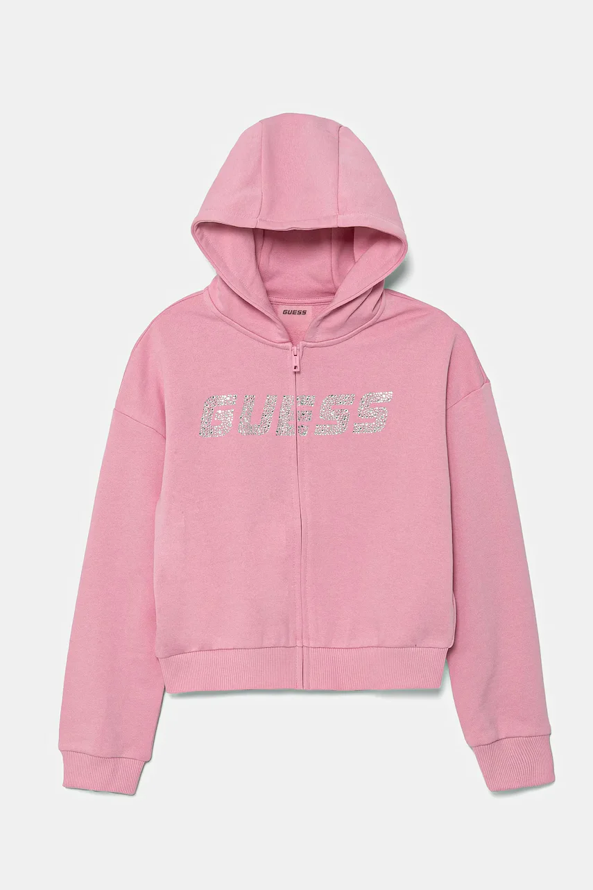 Guess Детски памучен суичър