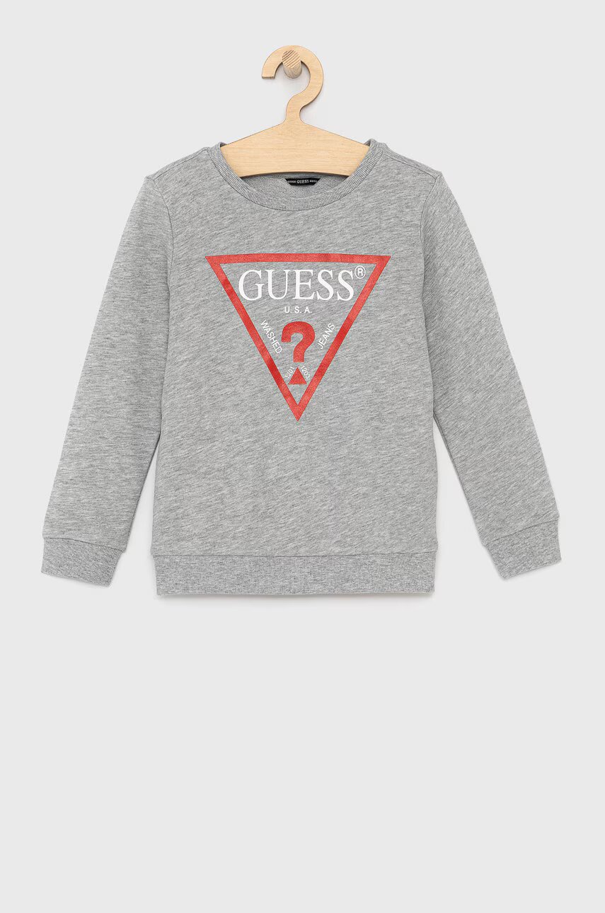 Guess Детски памучен суичър