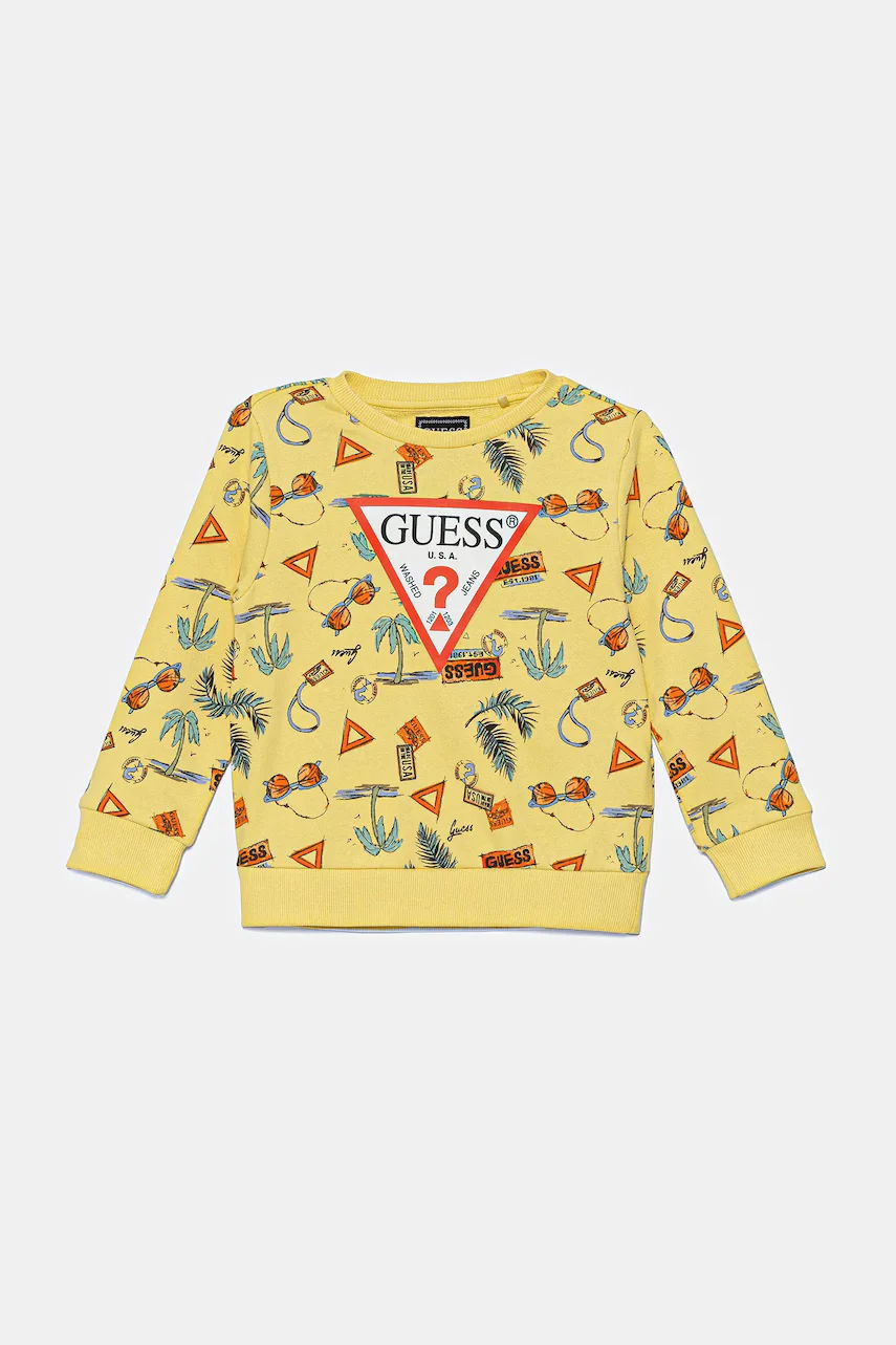 Guess Детски памучен суичър