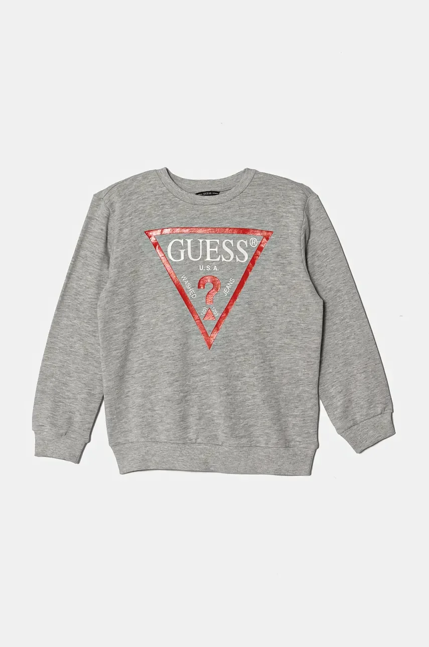 Guess Детски памучен суичър