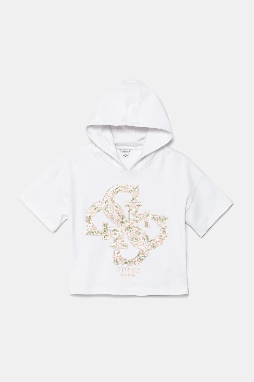Guess Детски памучен суичър