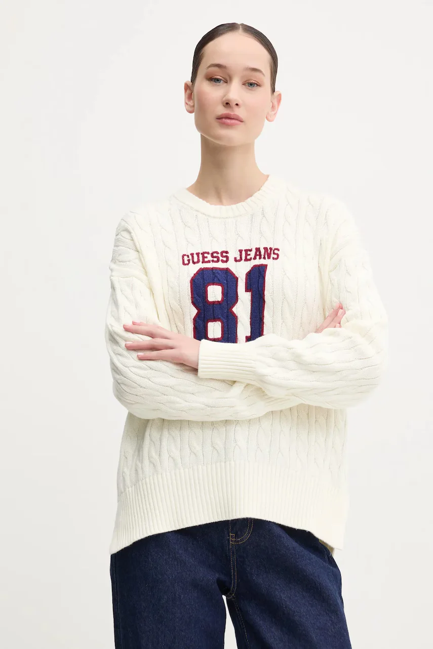 Guess Jeans Памучен пуловер
