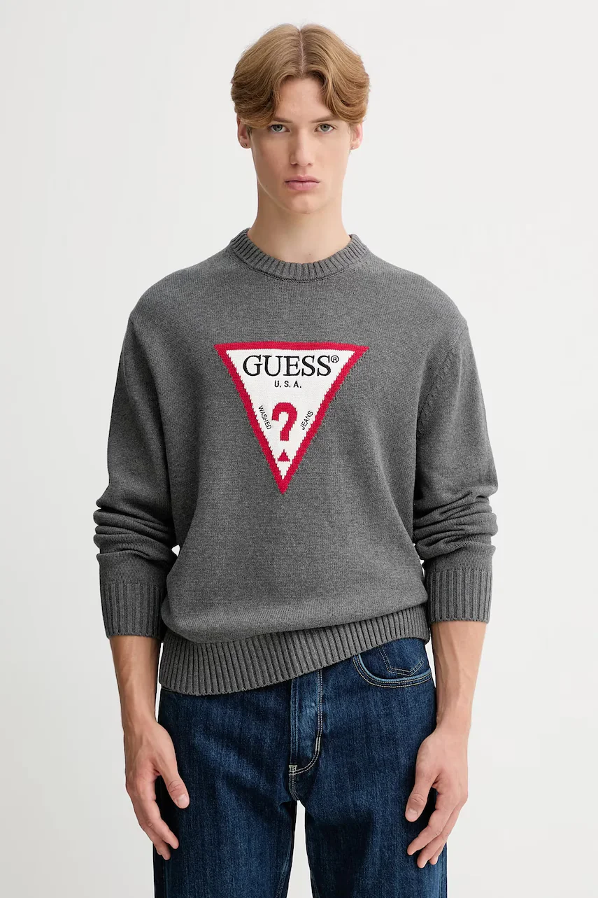Guess Jeans Памучен пуловер